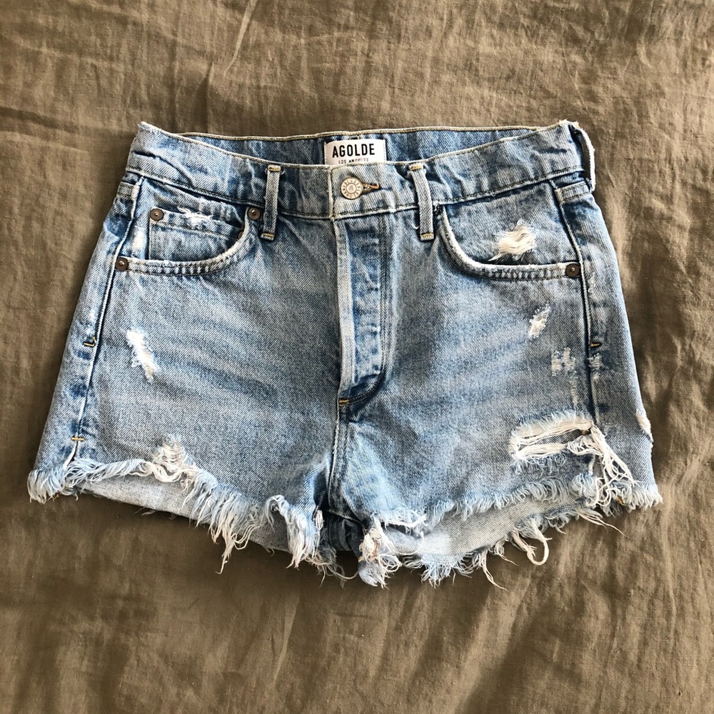 AGOLDE Denim Shorts